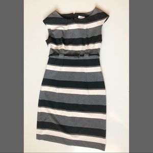 Calvin Klein Striped Dress (size 8)